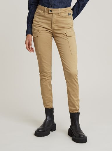 Blossite G-Shape Army High Skinny Pants